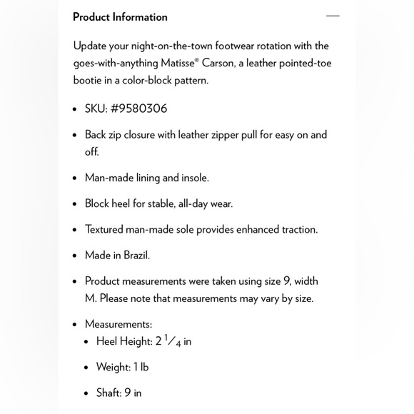 🌟MATISSE CARSON COLORBLOCK LEATHER BOOTIES🌟 - Picture 9 of 9